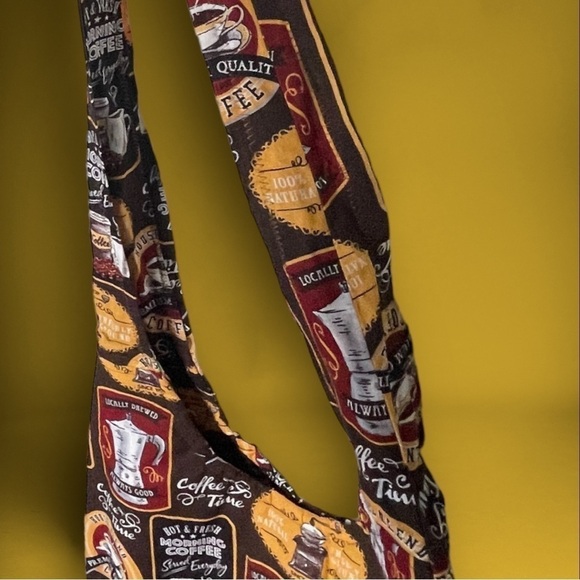 MORNING Coffee Sling Bag Hobo Purse - Picture 10 of 16